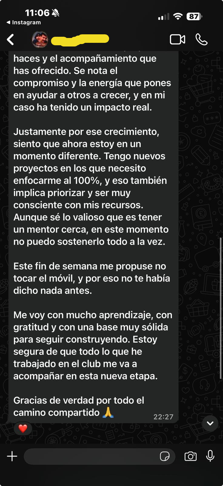 Testimonio Mujer Imparable
