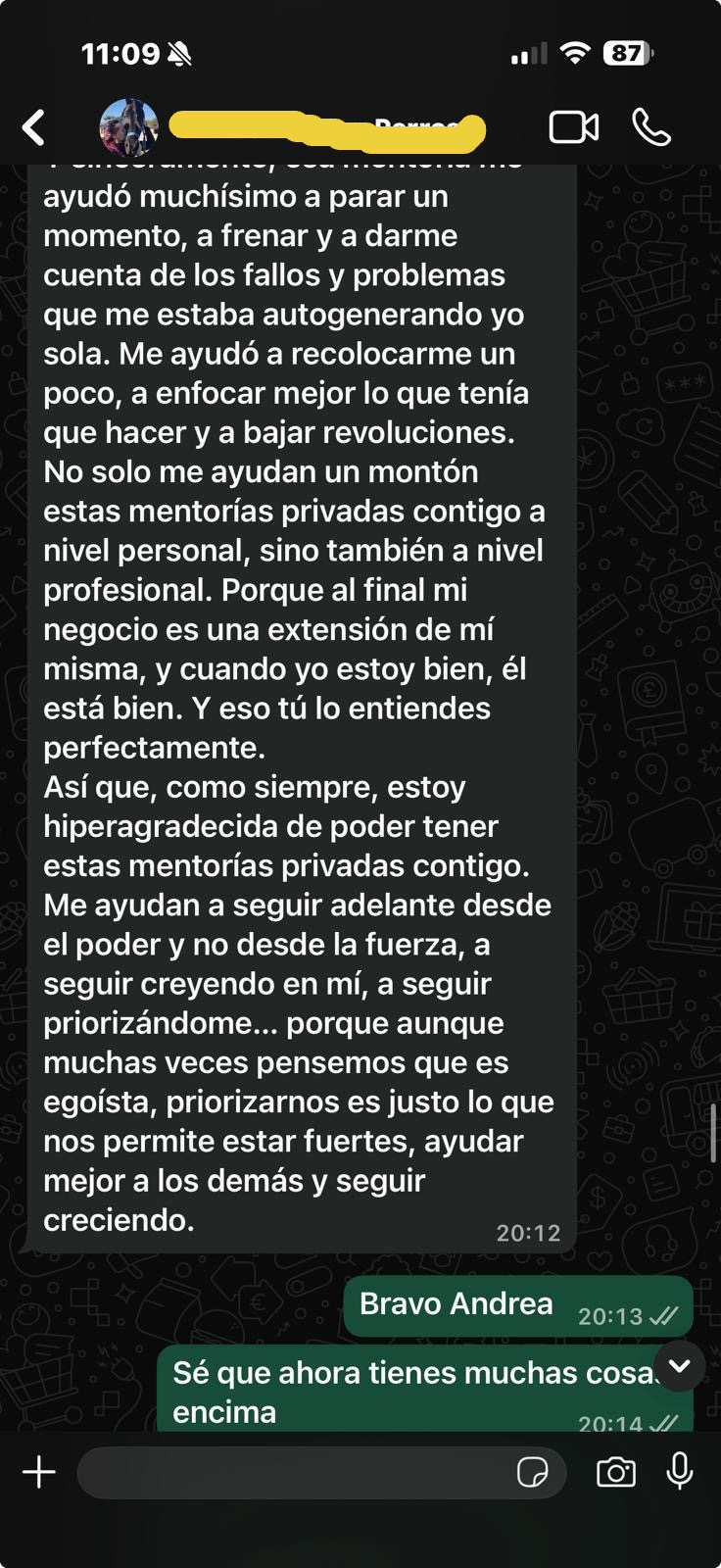 Testimonio Mujer Imparable