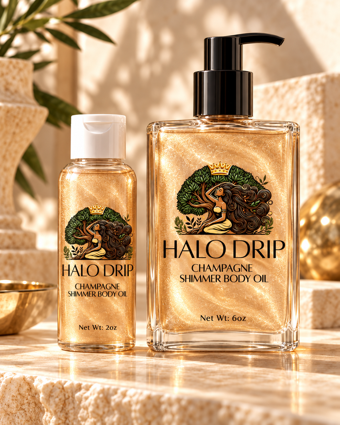 Sun Drip Shimmer Body Oil