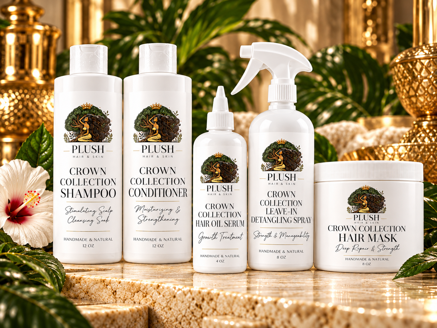 Crown Collection Complete Hair Care Set