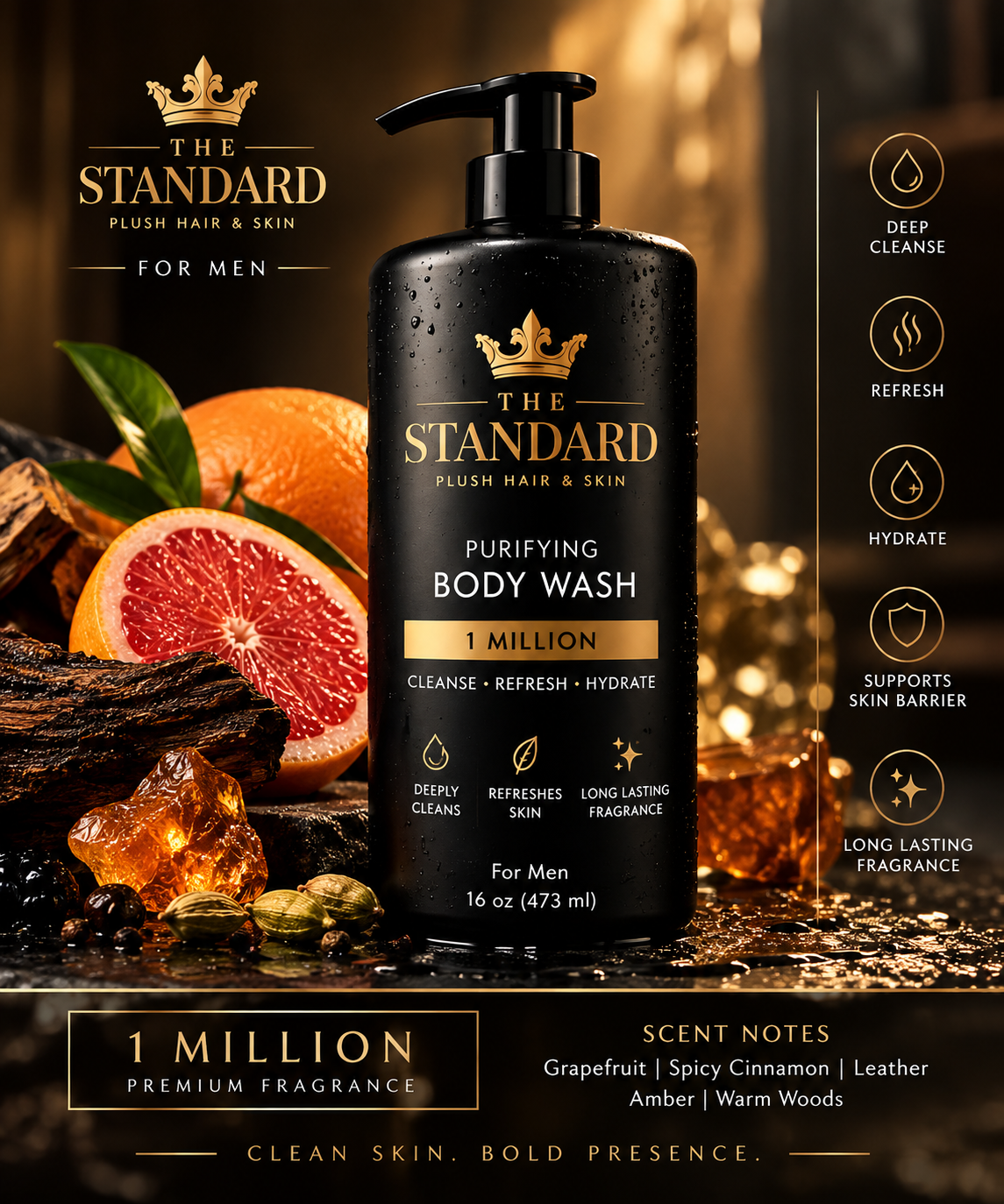 1 Million — Purifying Body Wash