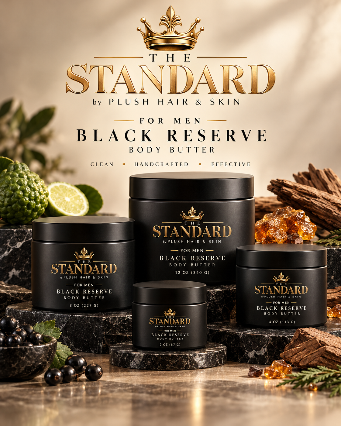 by Plush Hair & Skin — Clean · Handcrafted · Effective