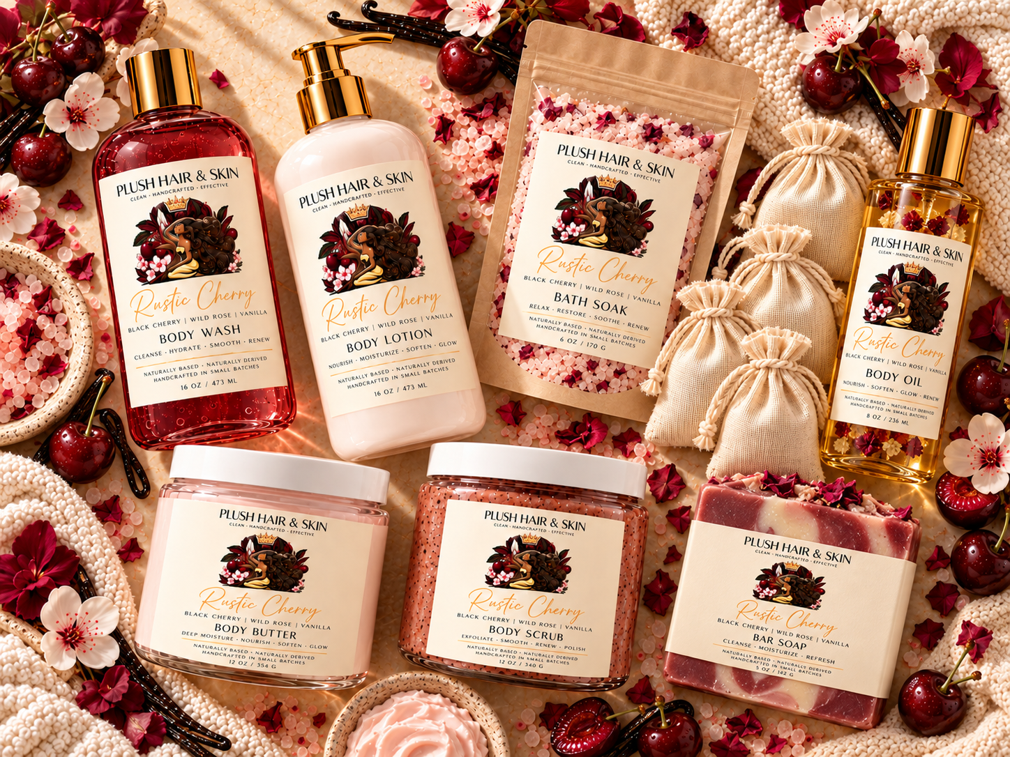 Plush Complete Body Care Set