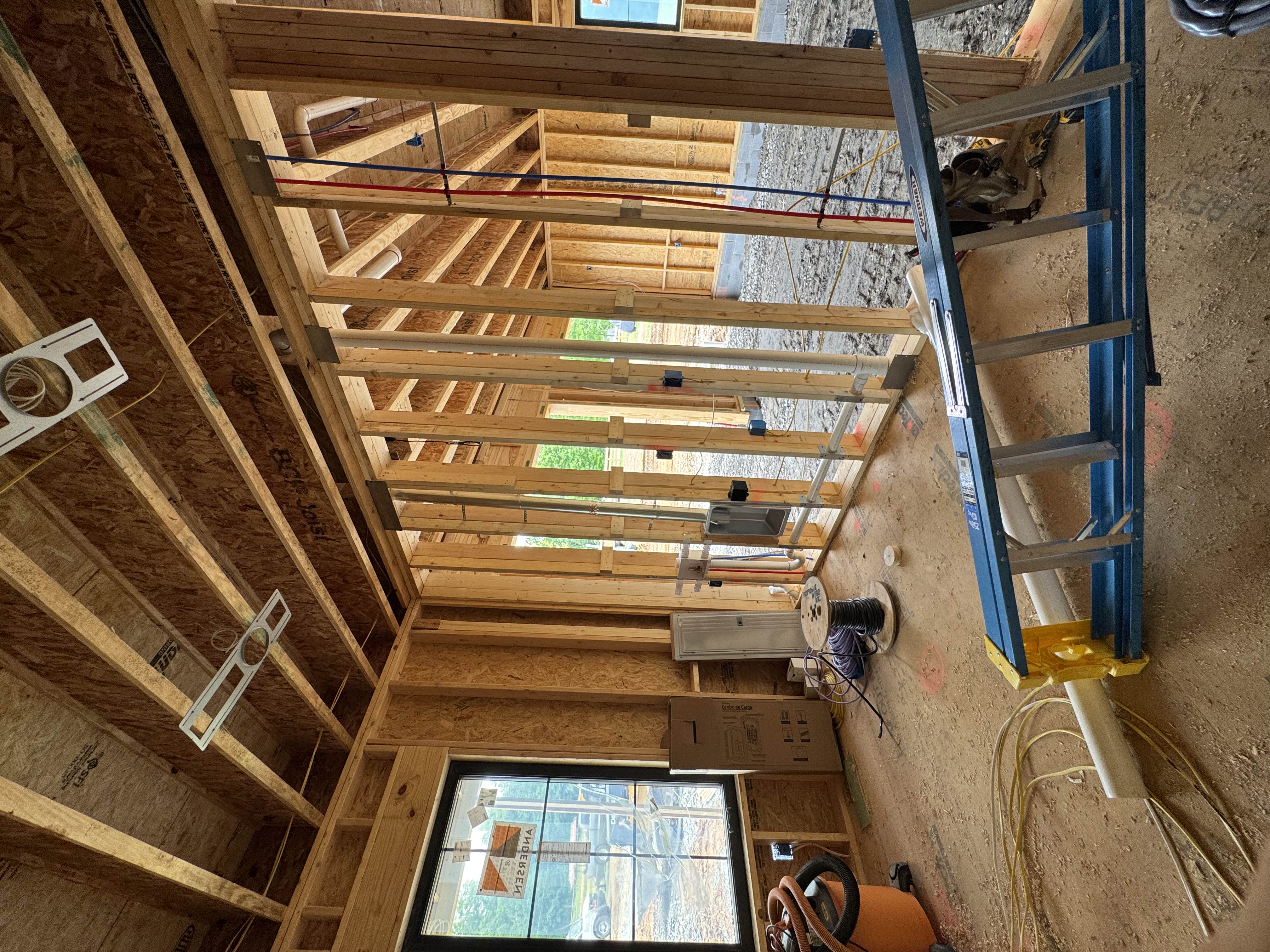 Commercial plumbing rough-in