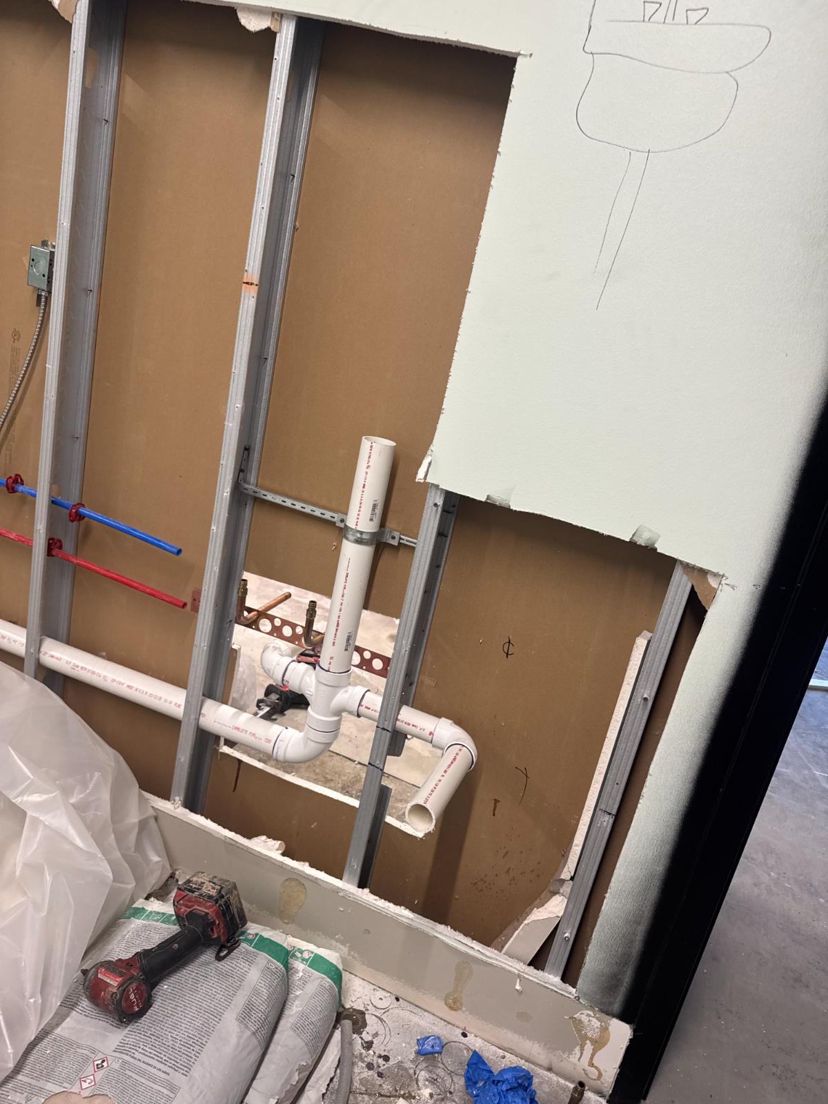 Whole-home repiping project by Tice & Co Plumbing
