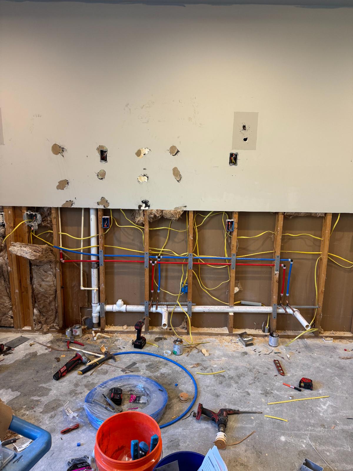 Whole-home repiping by Tice & Co Plumbing