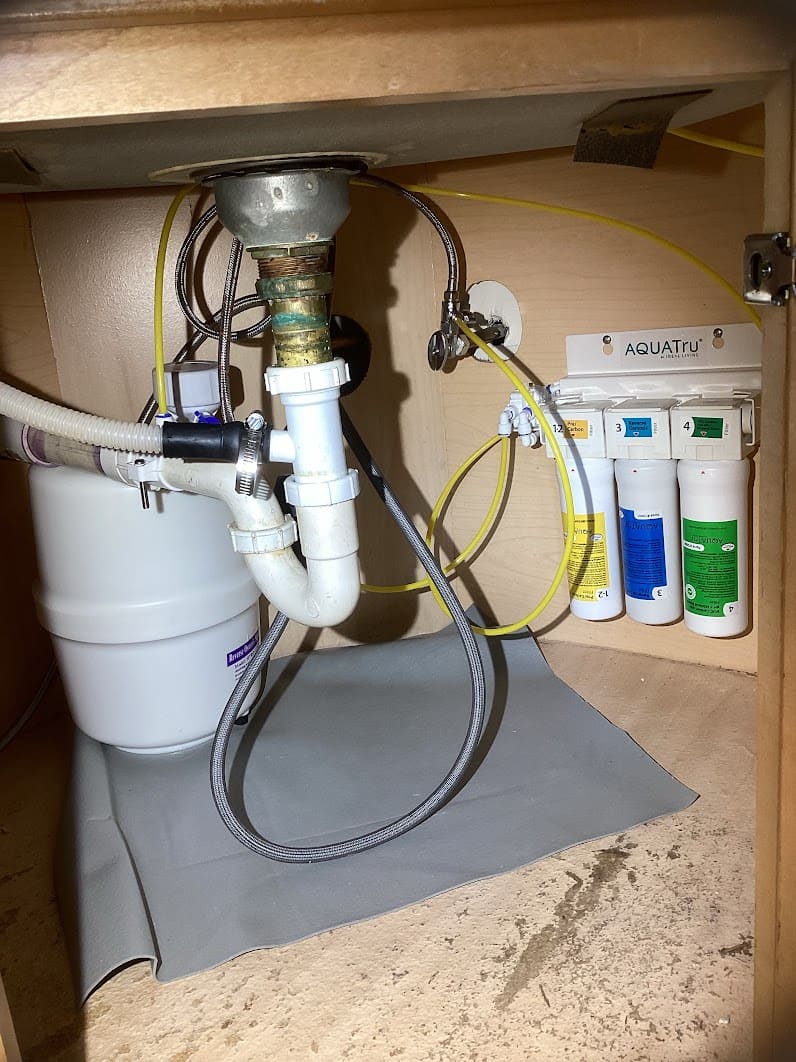 Water filtration service by Tice & Co Plumbing