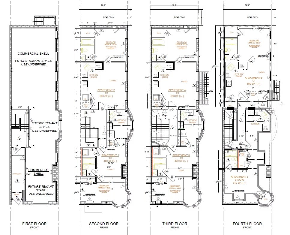 1820 proposed floor plans (Jan 2026 submission)
