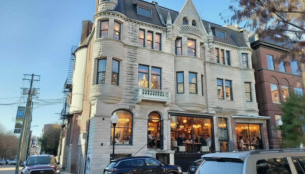 The Charles Street mansion