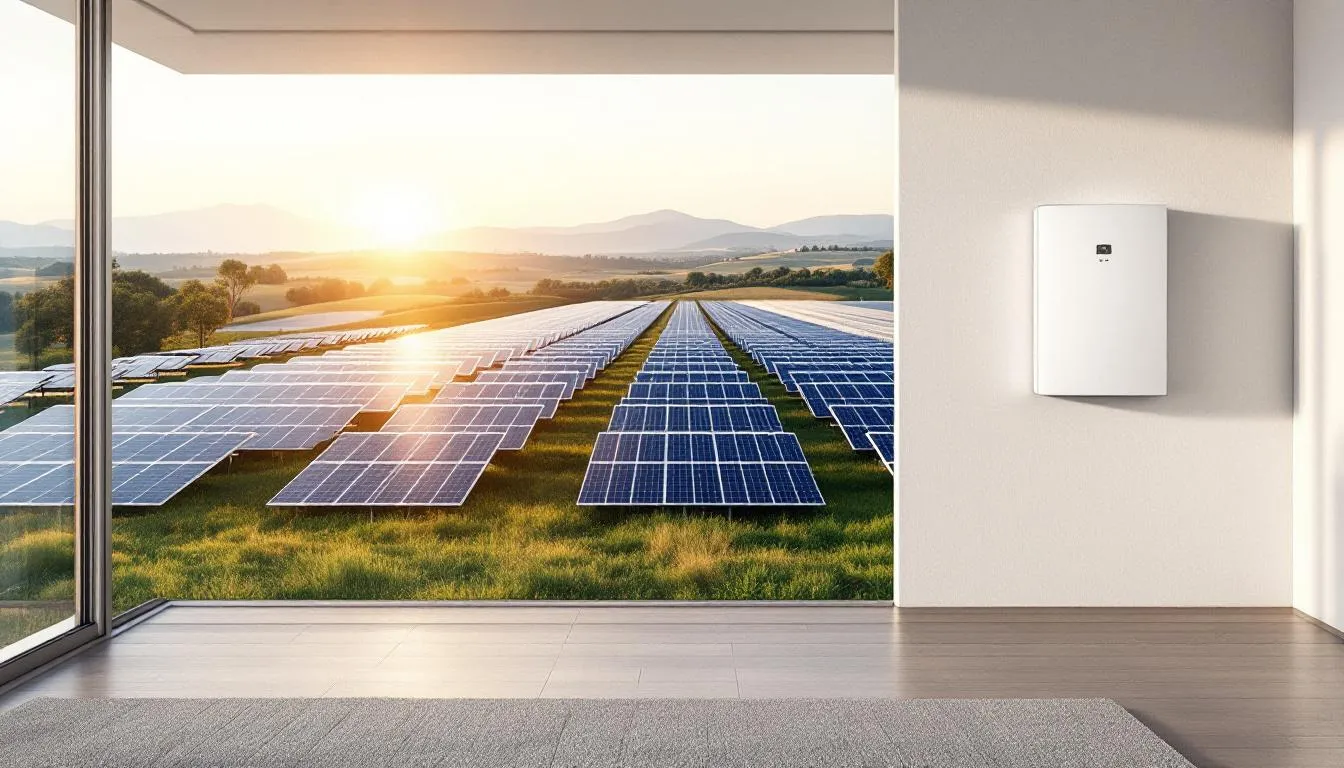 Sistema de batería solar doméstica de nueva generación instalado en vivienda española