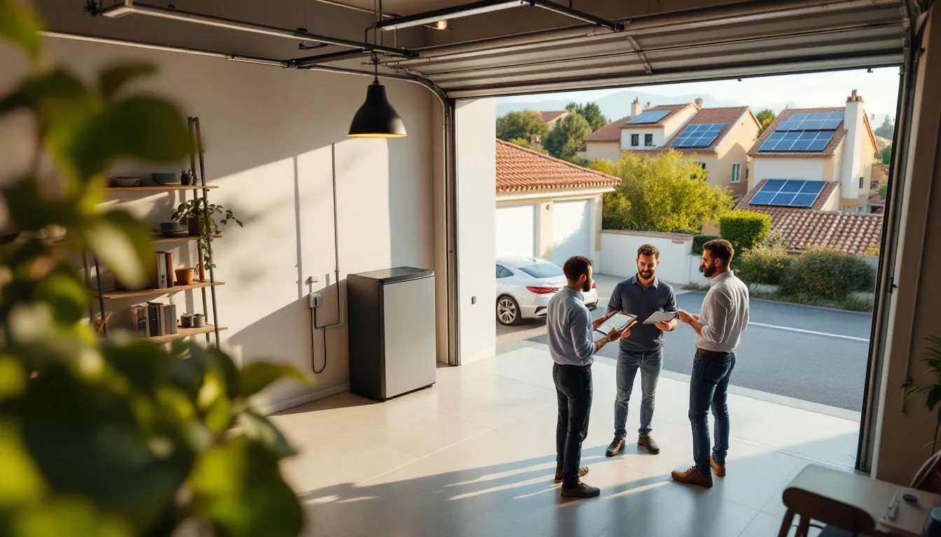 Instaladora solar gestionando alianzas estratégicas con herramienta digital en España