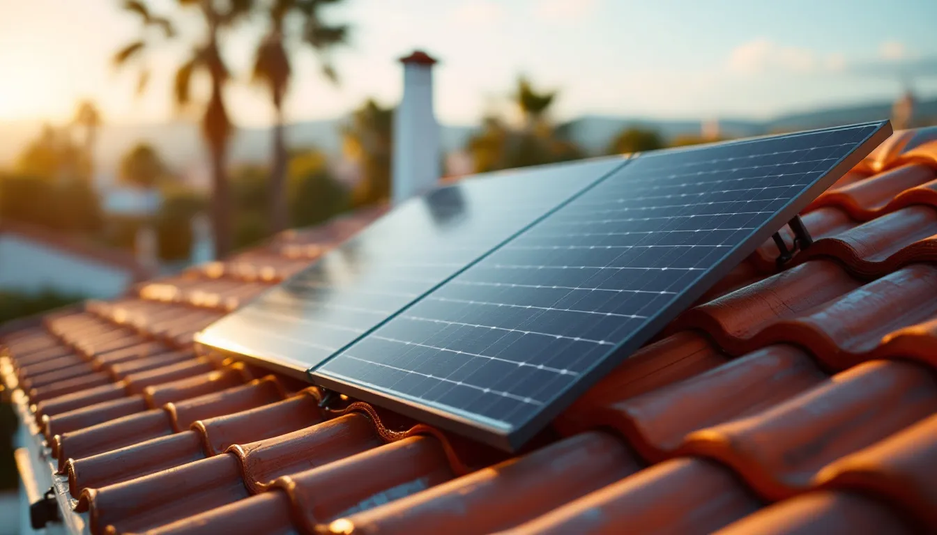 Panel de monitorización IA para mantenimiento predictivo de instalaciones solares residenciales