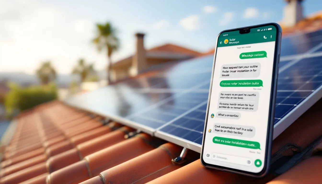 Seguimiento automático de presupuestos solares por WhatsApp