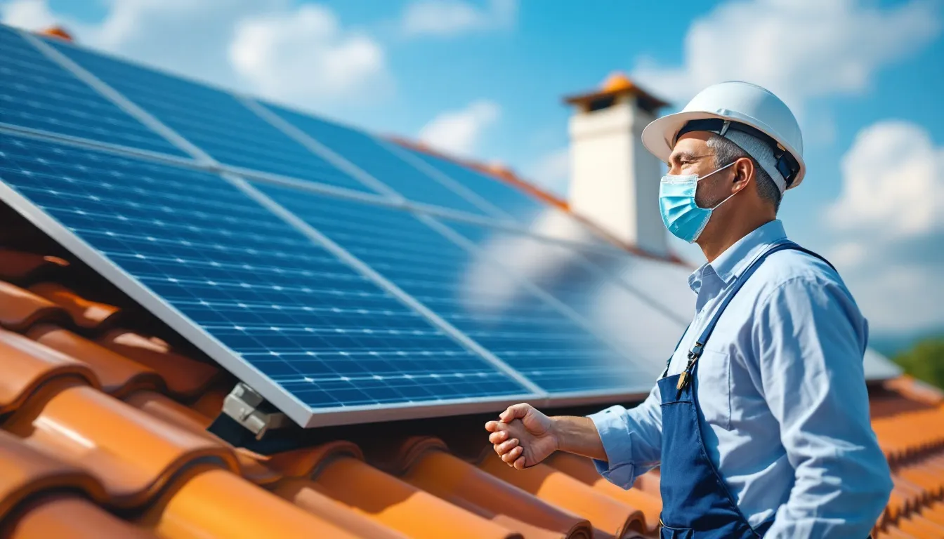 Consultor solar cerrando una venta con un propietario en España