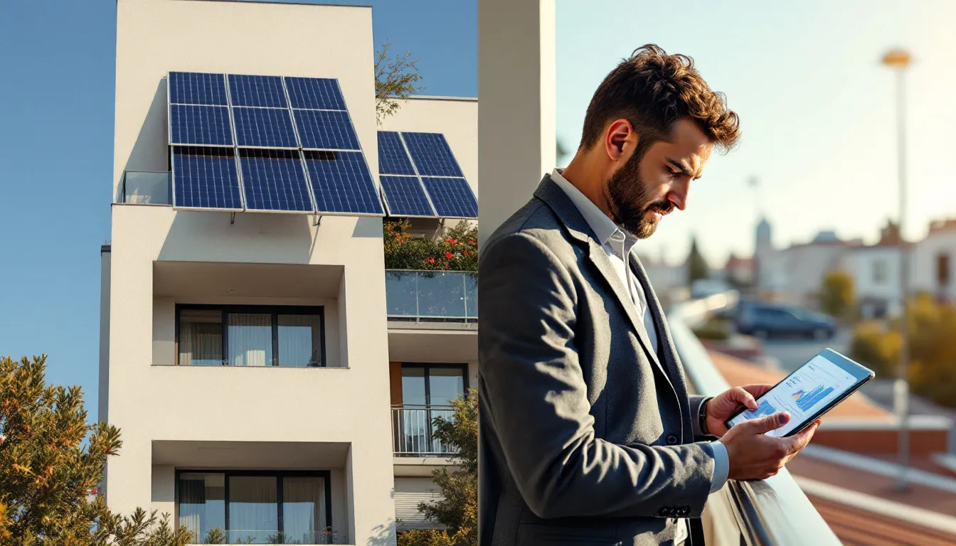 Comercial solar agotado frente a sistema automatizado de gestión de leads