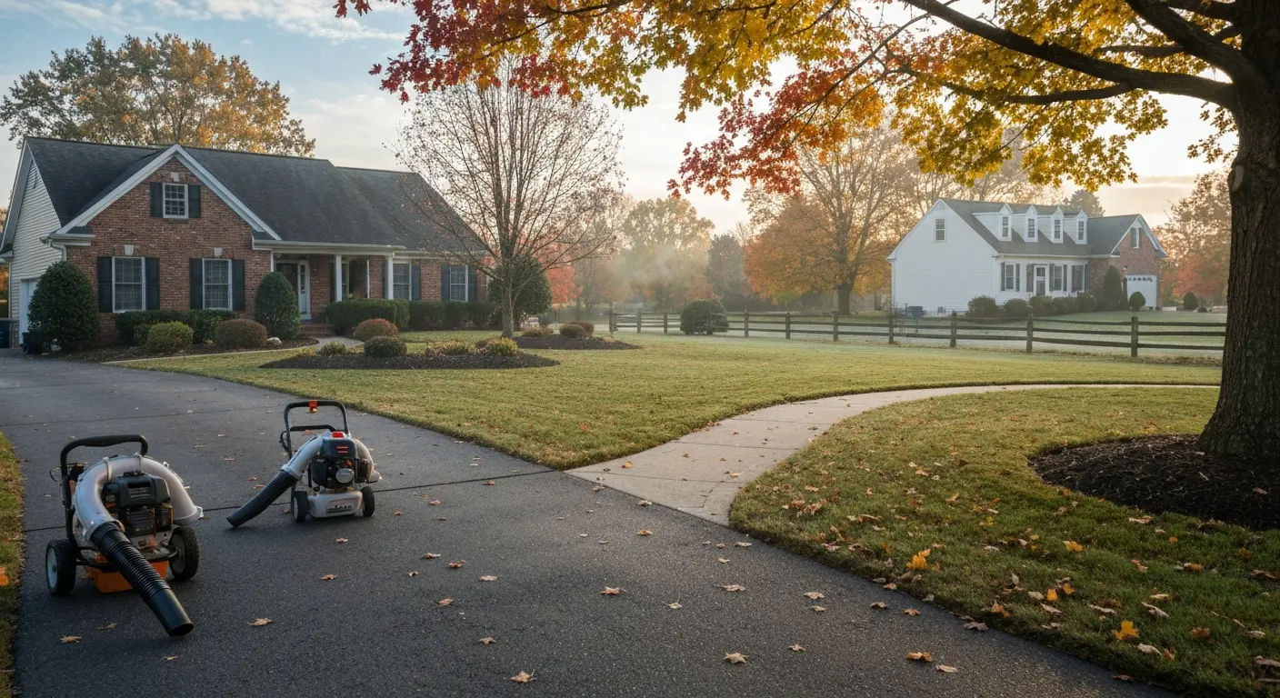 Seasonal cleanup service