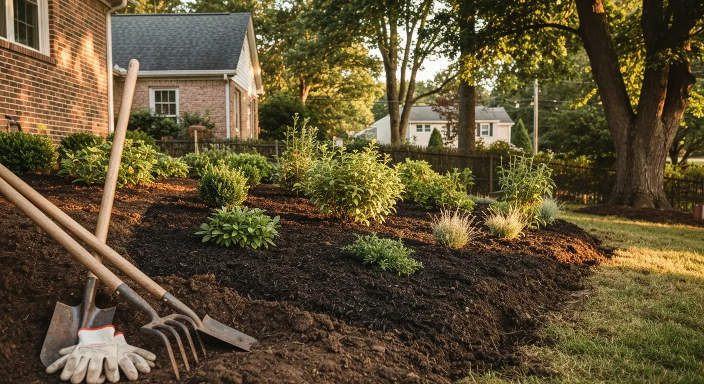 Garden bed installation