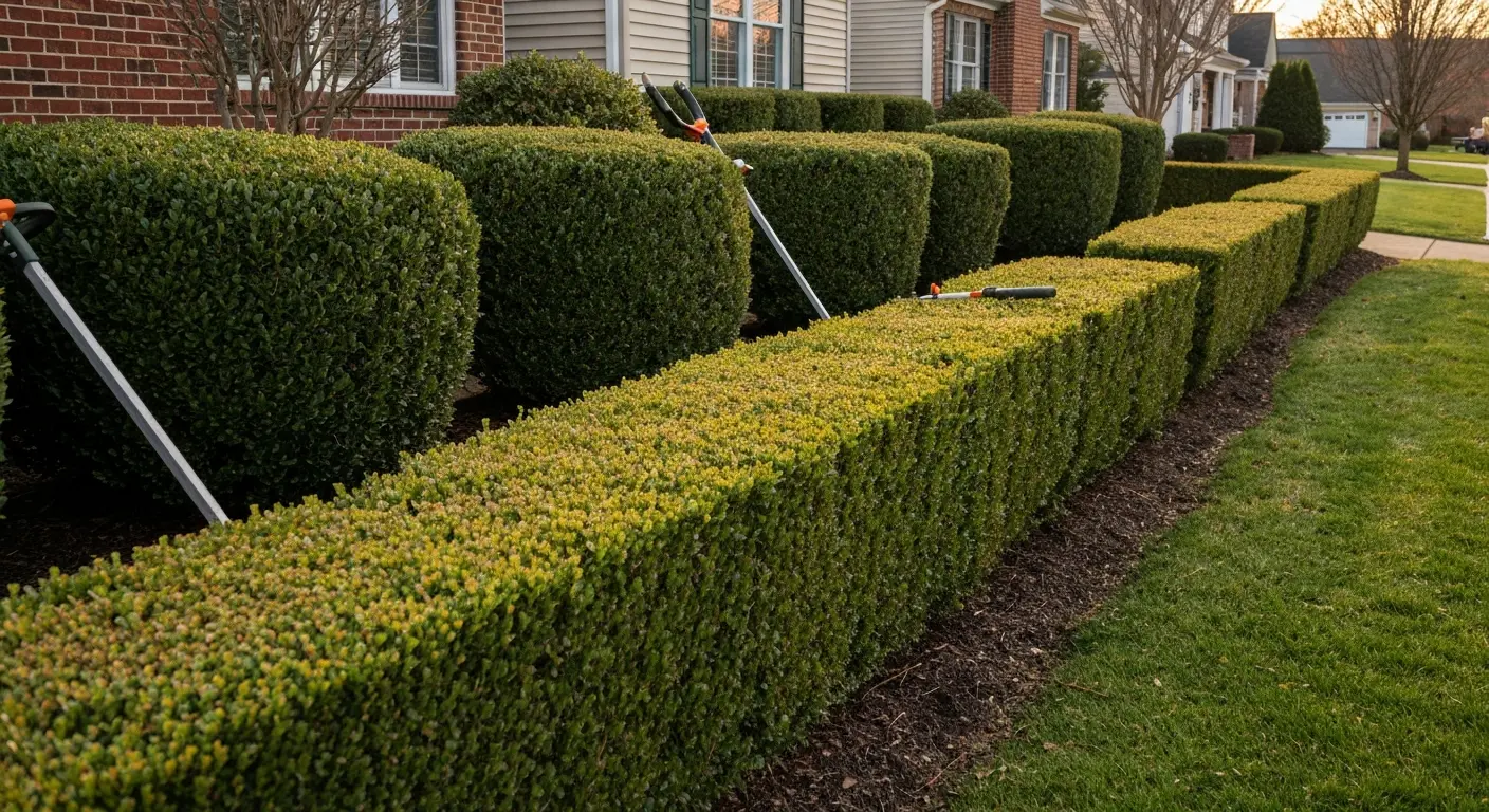 Hedge trimming