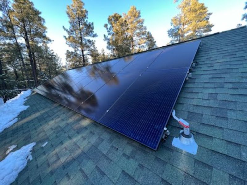 Sol-Ark hybrid inverter solar battery backup installed by White Mountains Solar in Arizona