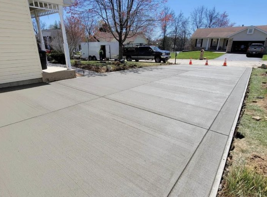 concrete driveway installation naperville il
