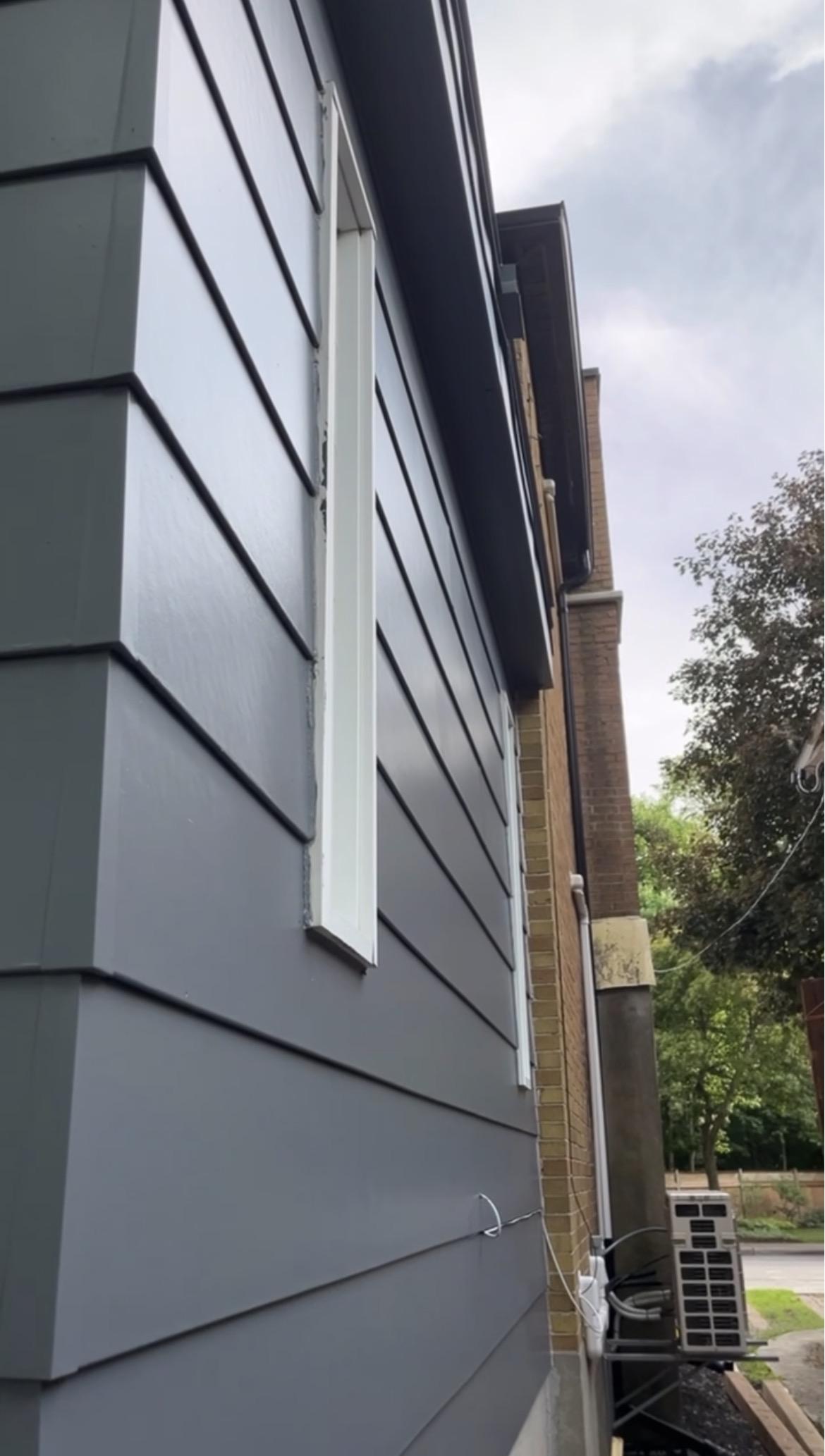 Residential painting finished result