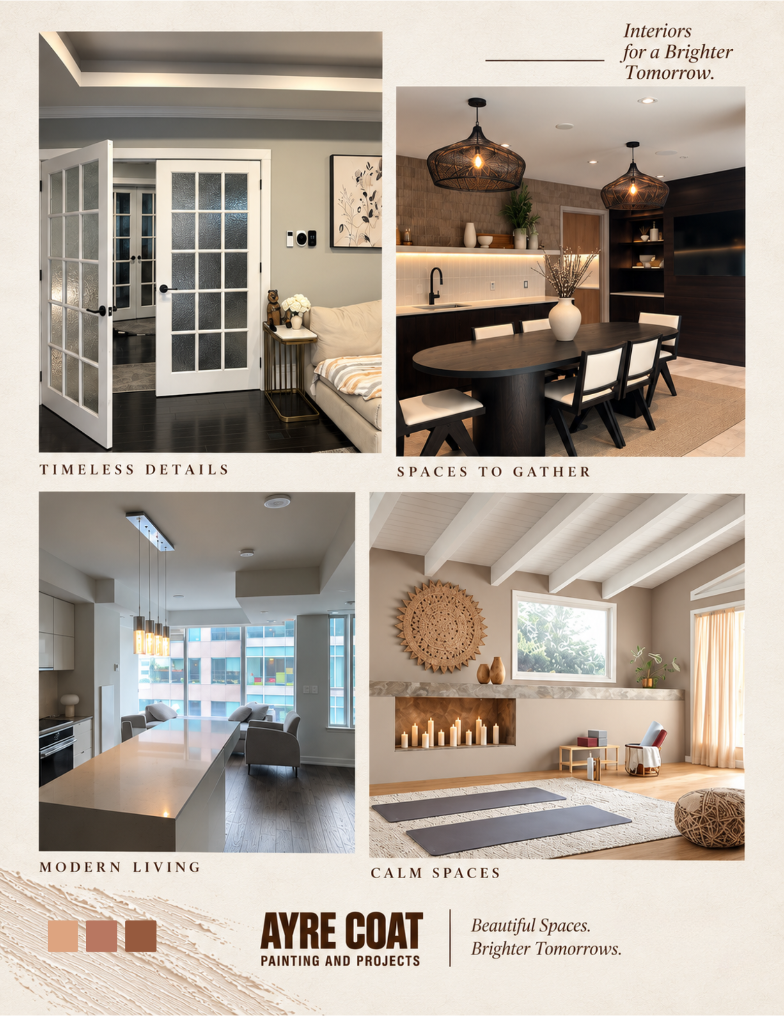 Interior painting by Ayre Coat Painting & Projects