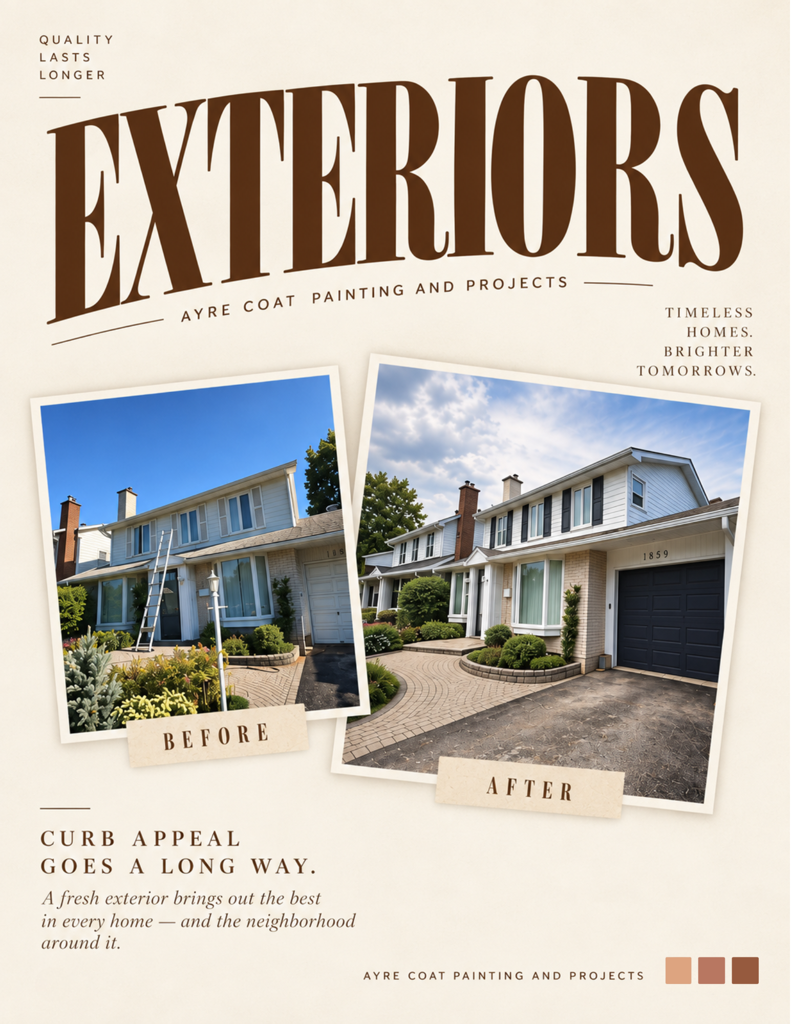 Exterior painting by Ayre Coat Painting & Projects
