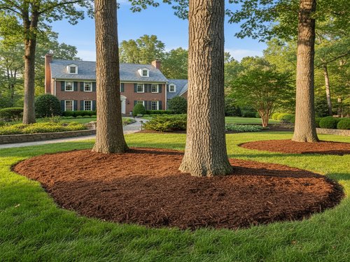 McLean VA Mulch Installation