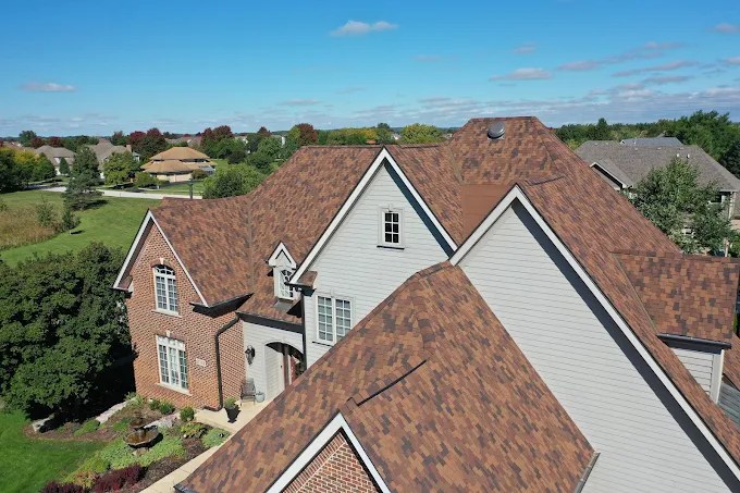 Presidential Shake roof installation