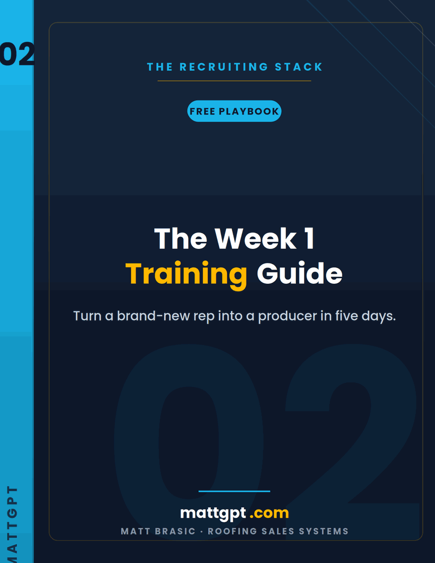 Week 1 Training cover