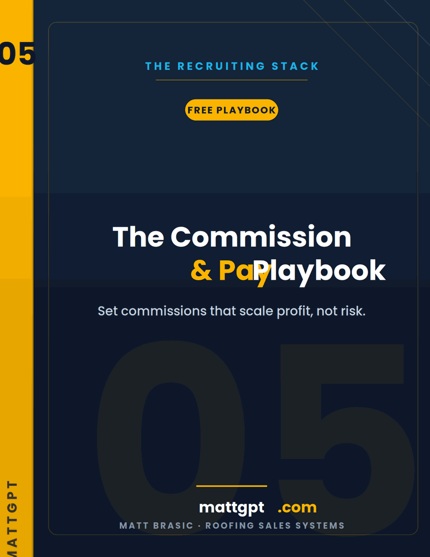 The Commission Playbook cover