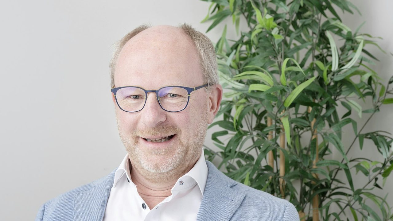 Richard Hale, Managing Director, presenting the video