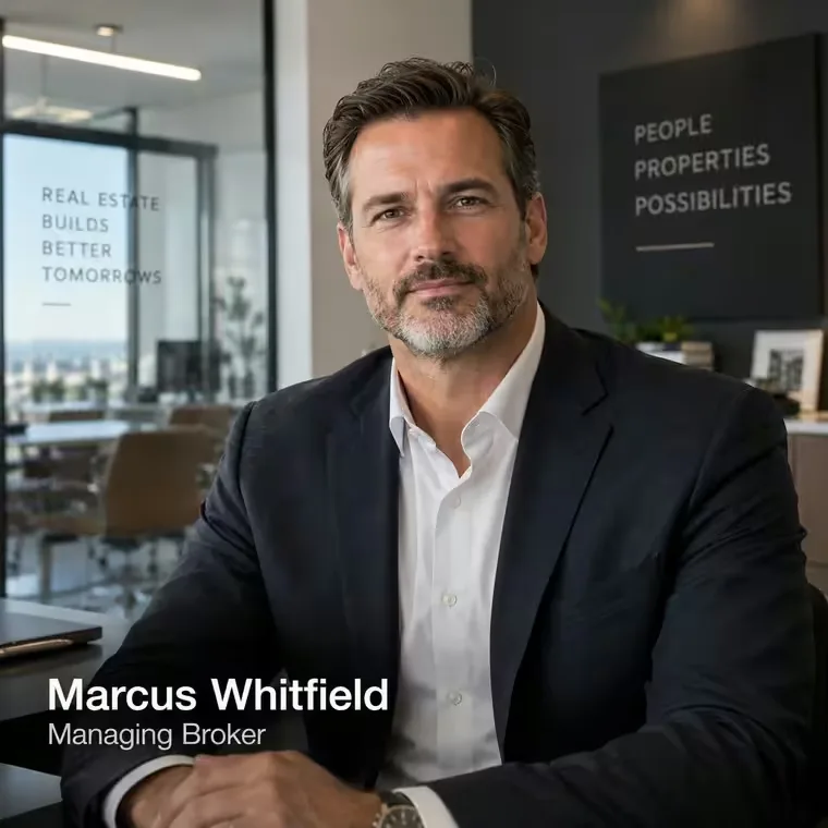 Marcus Whitfield, Managing Broker at Whitfield and Rowe Realty