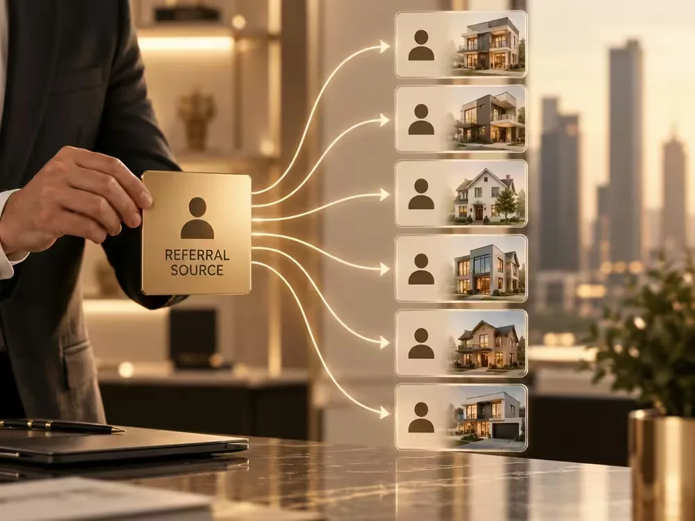 A single referral source feeding every listing
