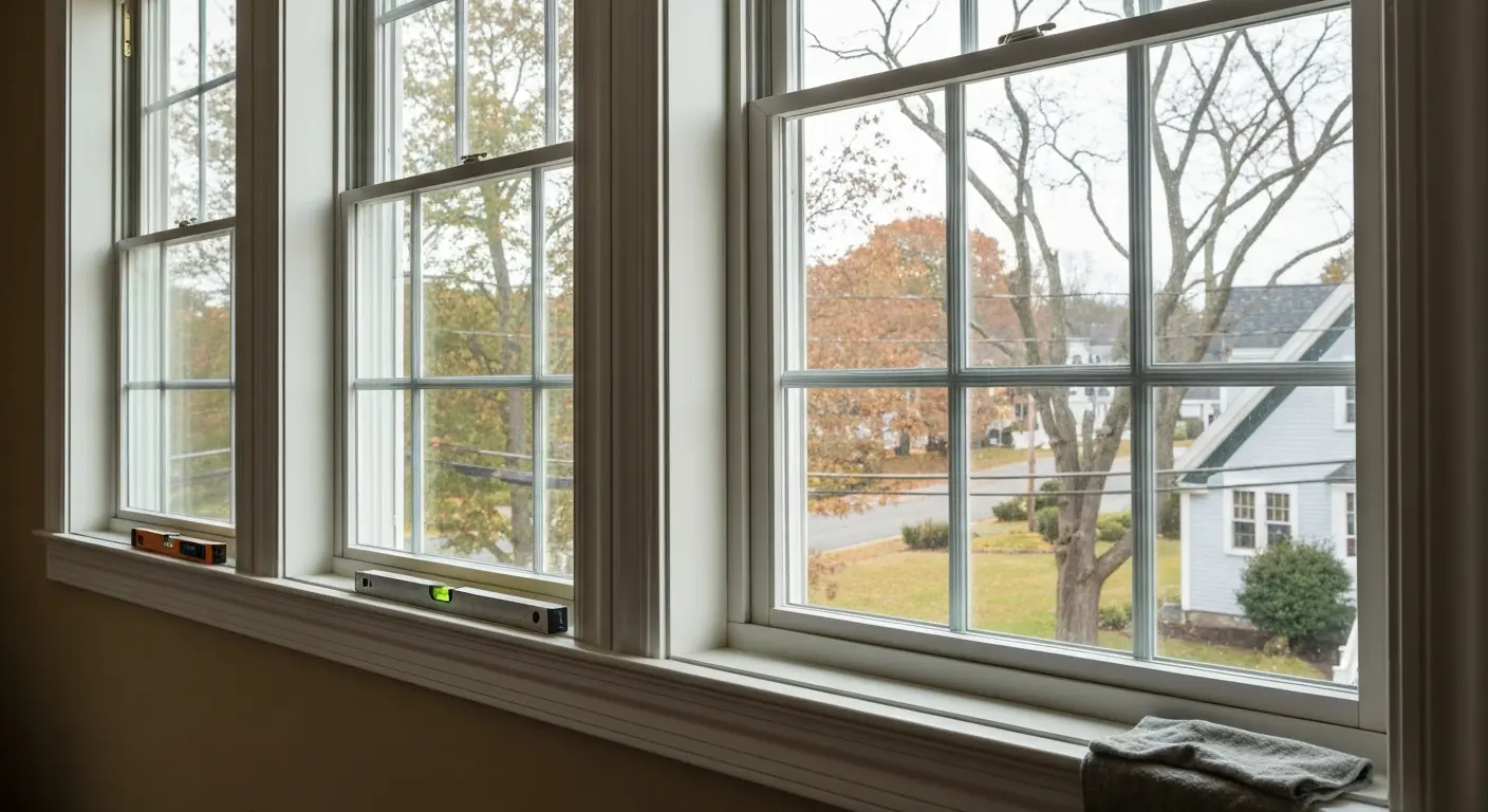 Casement window installation