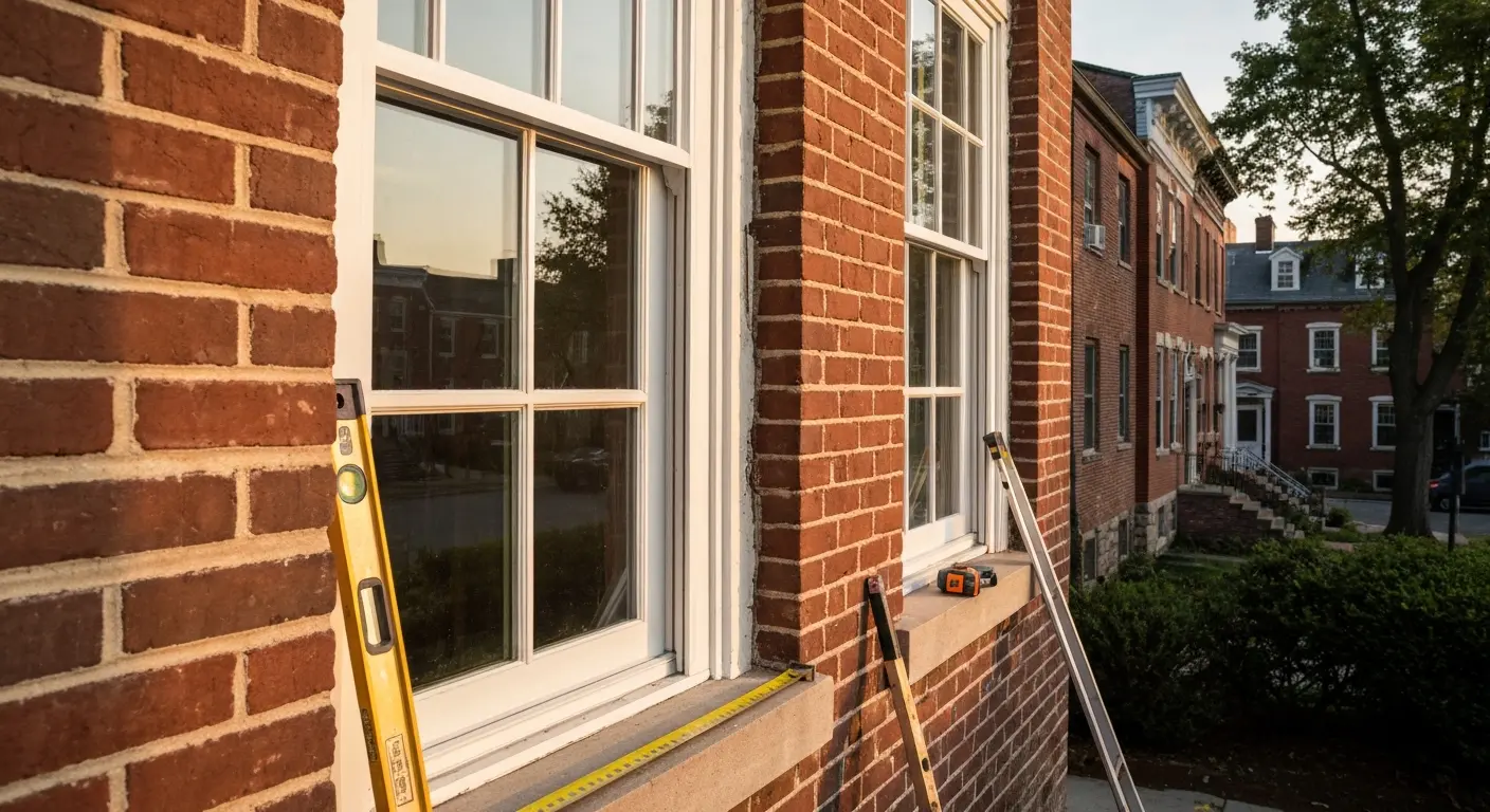 Custom window installation