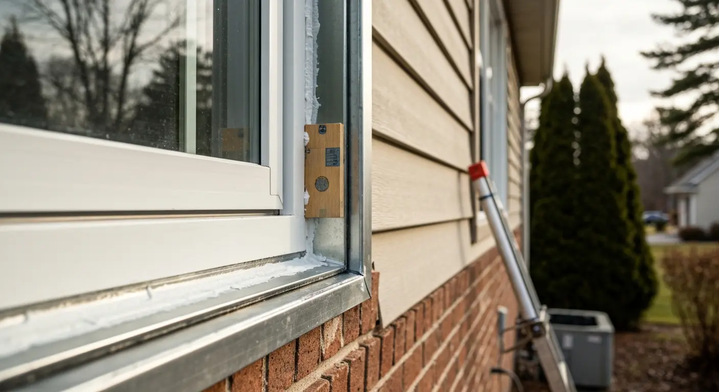Proper window flashing and sealing