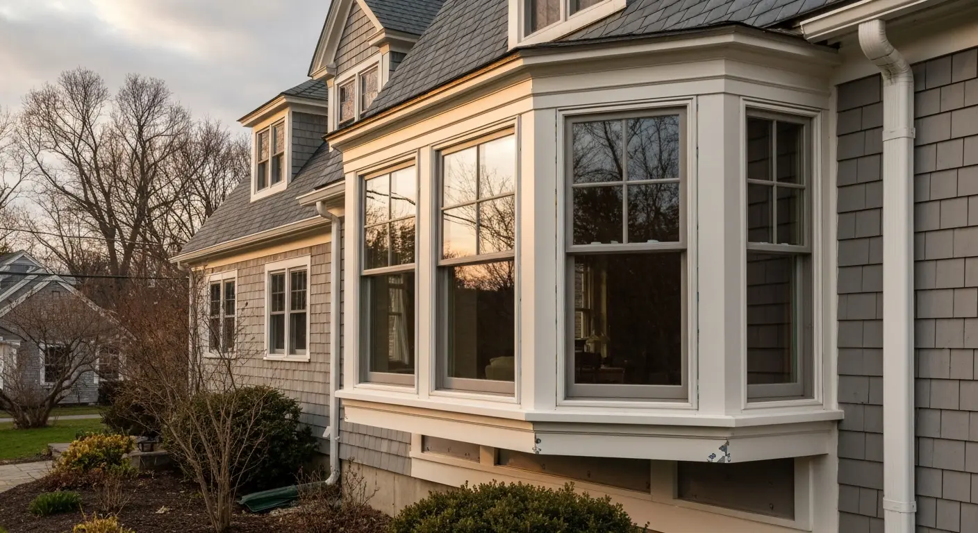 Bay window installation