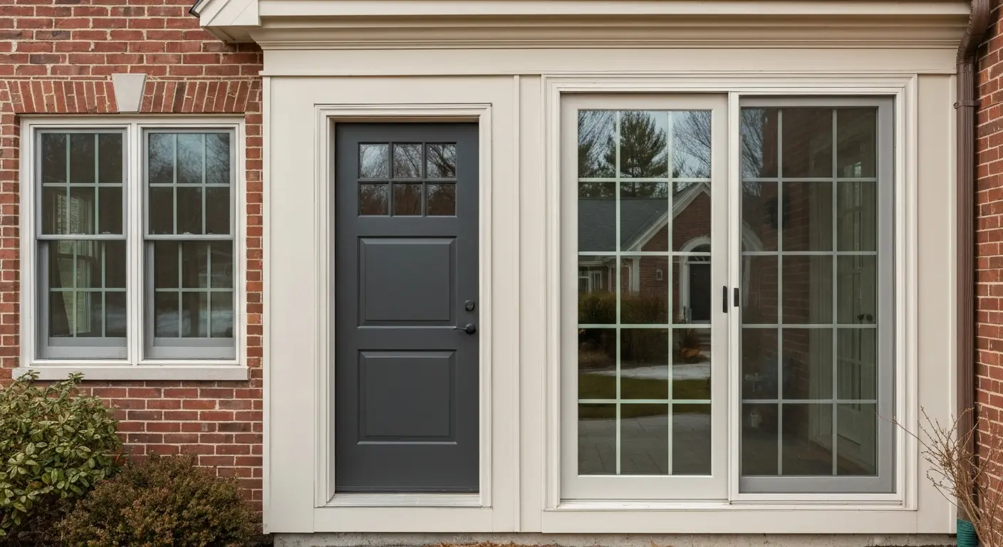 Residential door installation