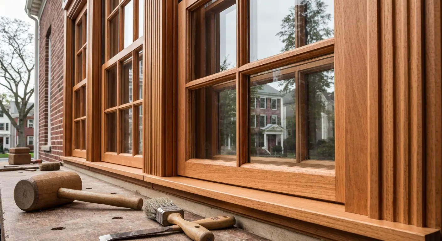 Wood window restoration