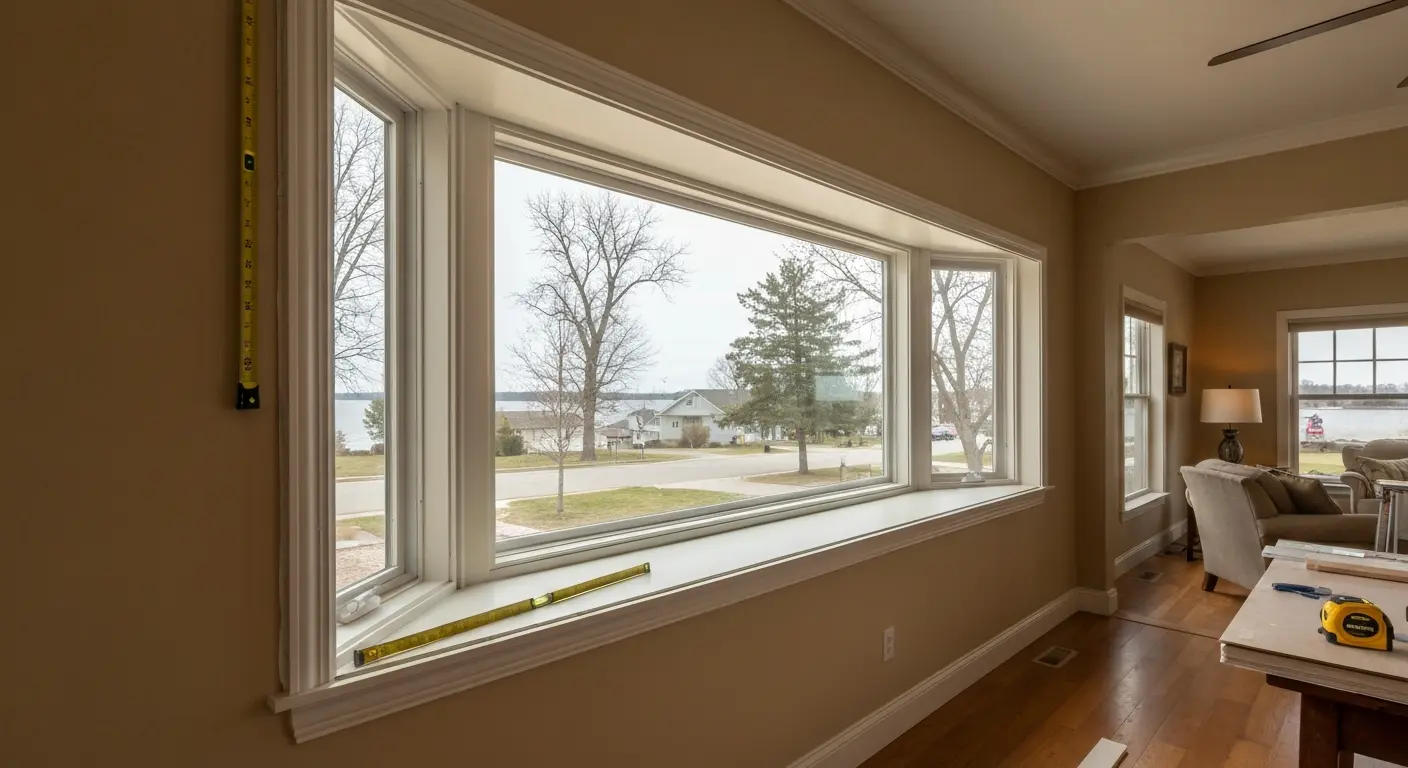 Bay window installation