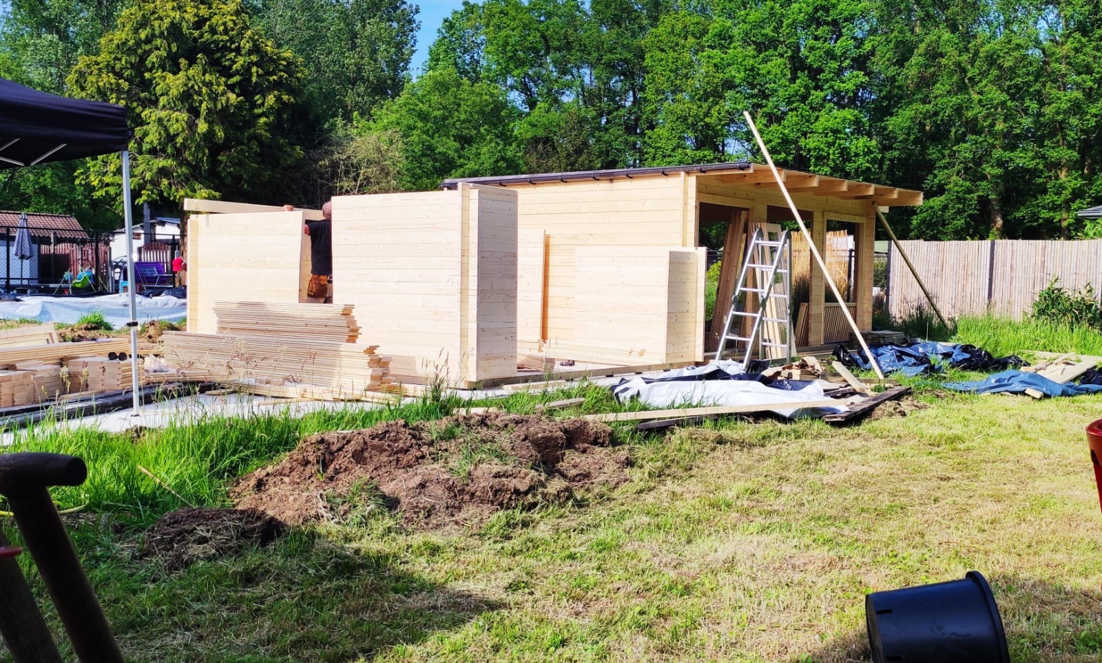 Tiny home België eindresultaat Droomstek