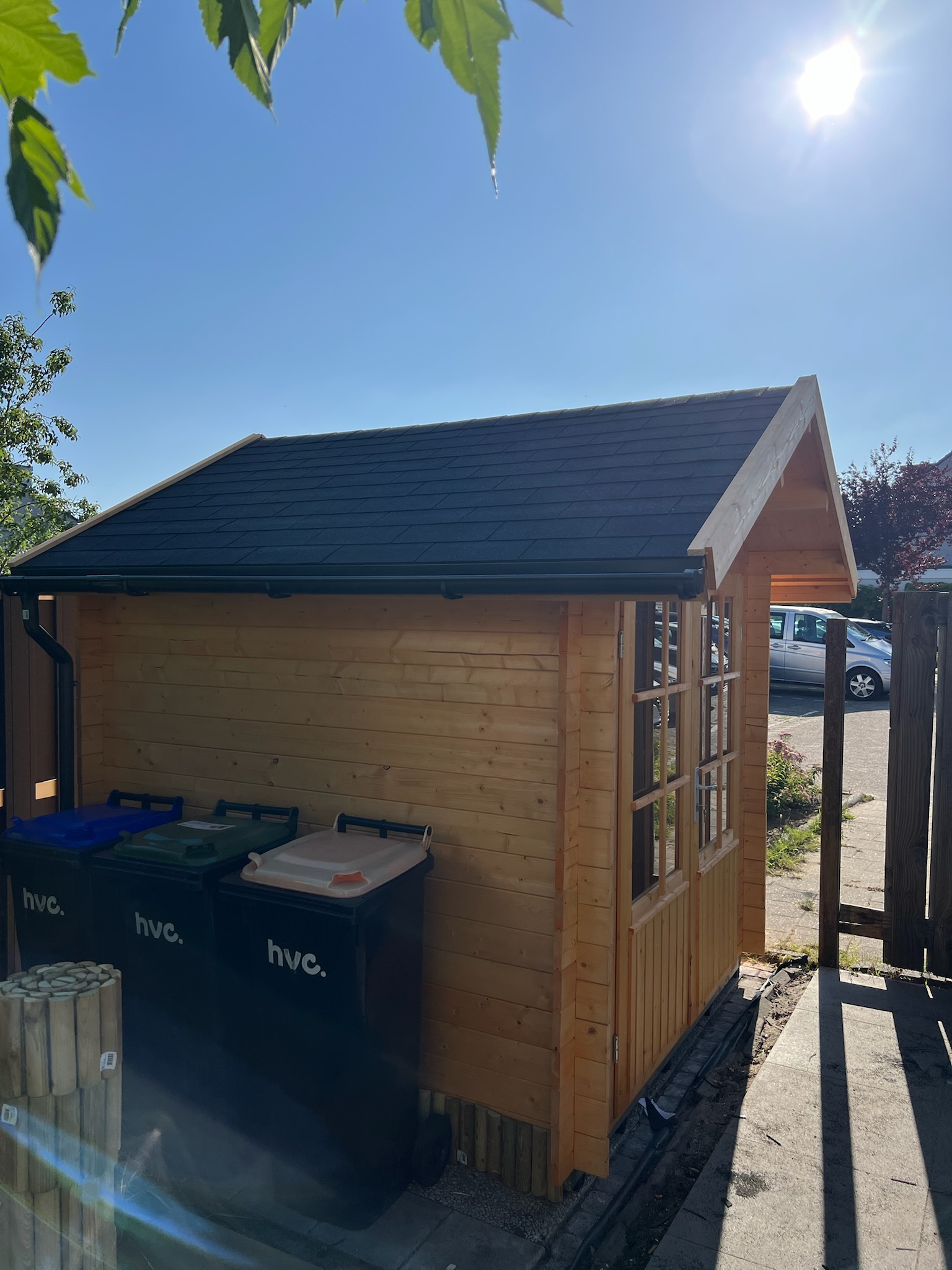Tuinhuis Zwijndrecht gemonteerd door Droomstek