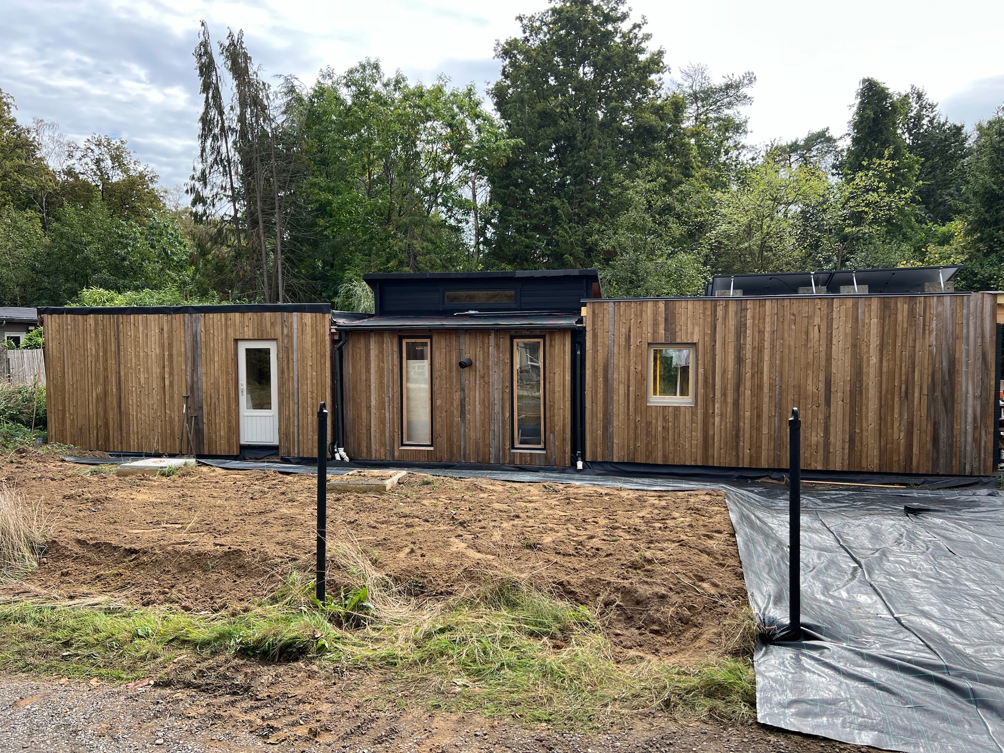 Tiny home België, constructiewerk Droomstek