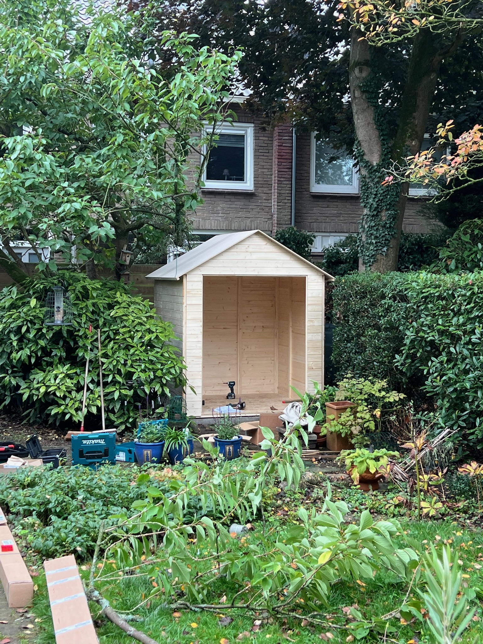 Tuinhuis Loenen aan de Vecht, houten tuinhuis Droomstek