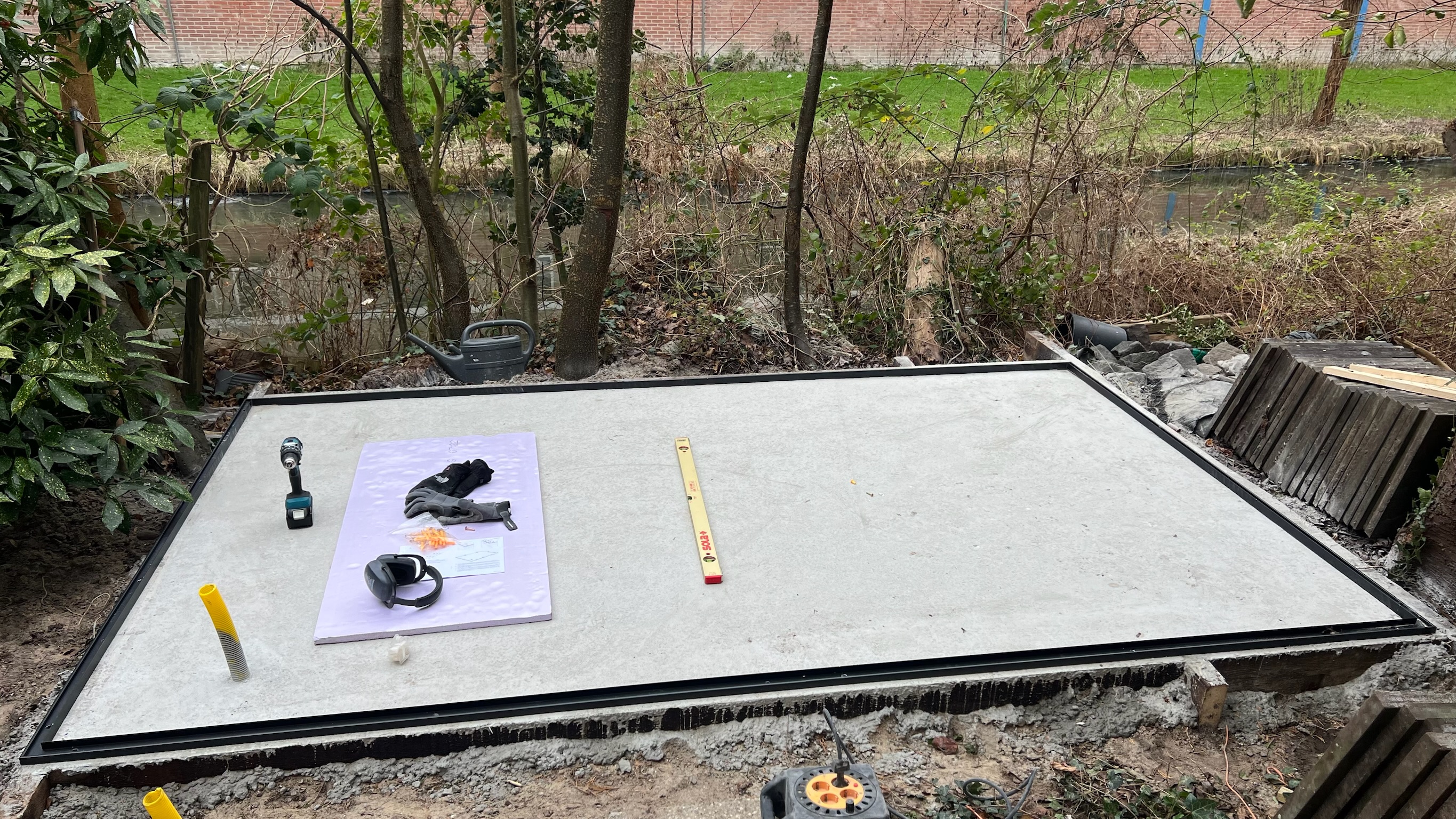 Tuinhuis Wormer afgewerkt door Droomstek