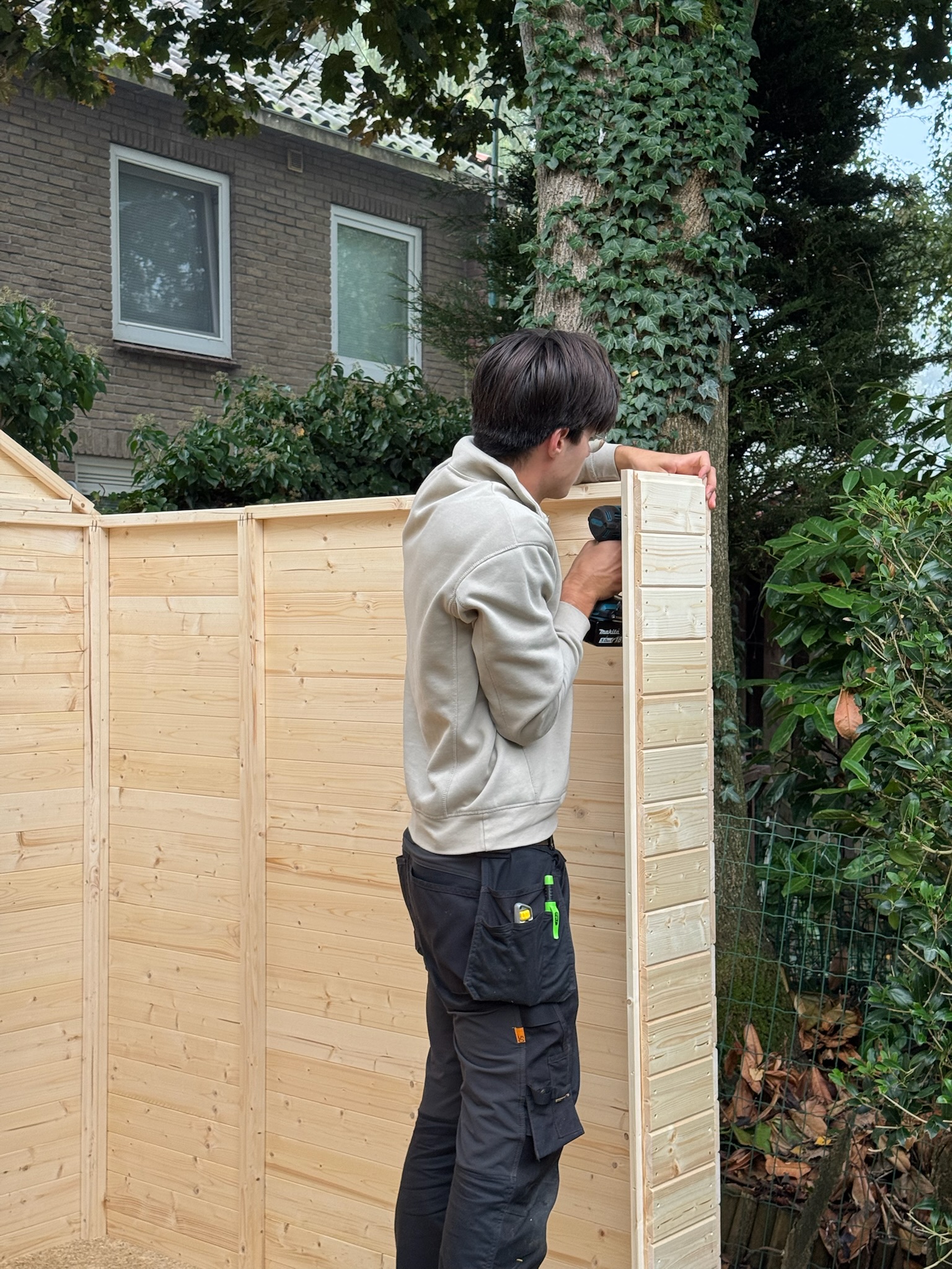 Tuinhuis Loenen aan de Vecht eindresultaat Droomstek