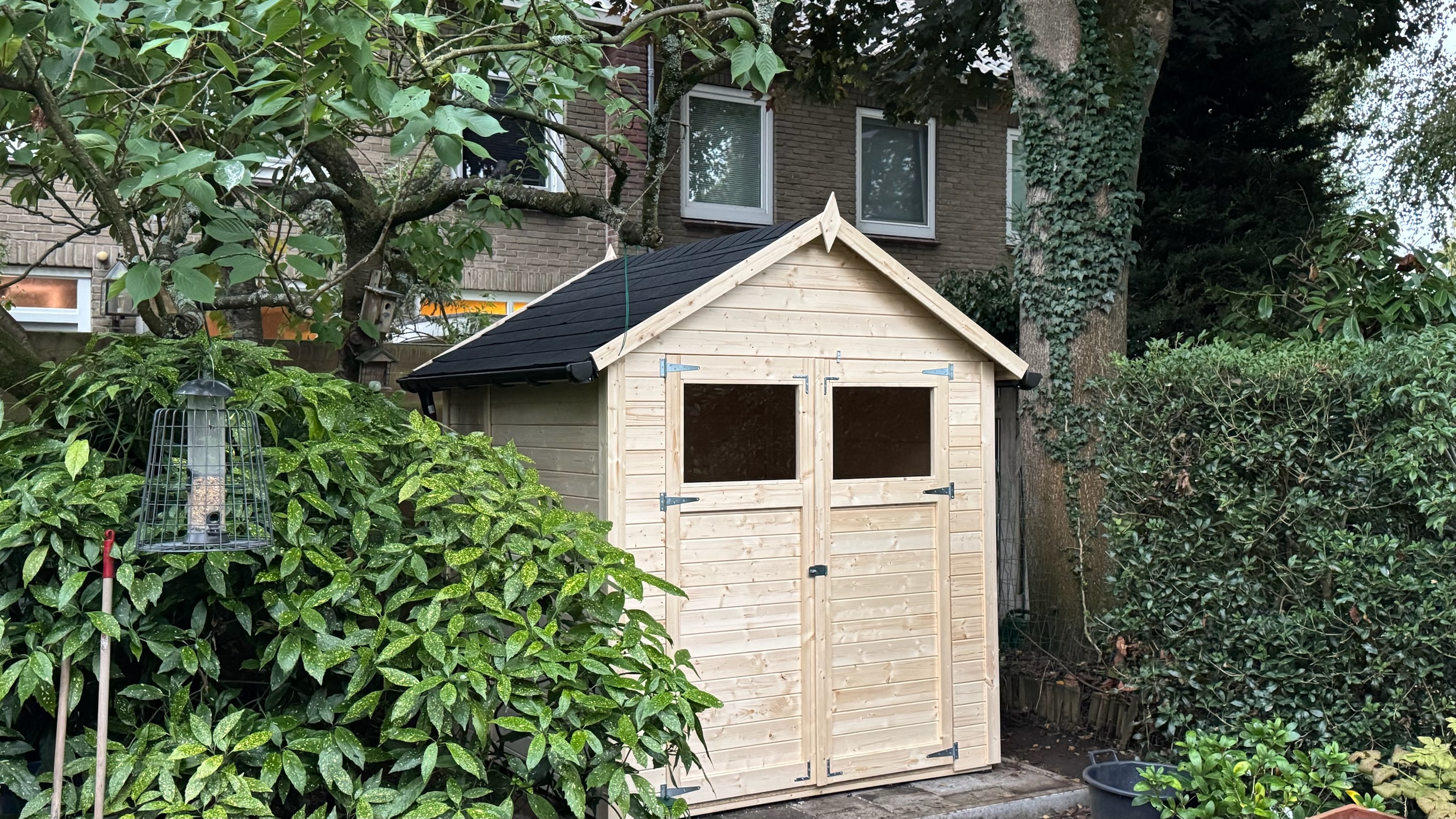 Tuinhuis Loenen aan de Vecht gemonteerd door Droomstek