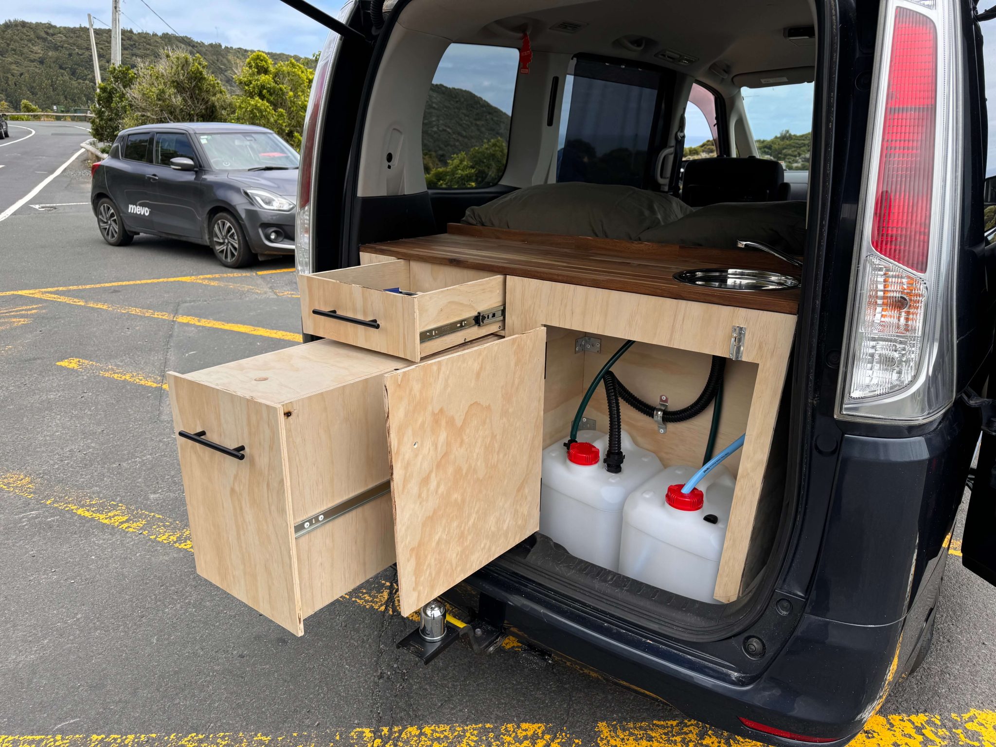 Campervan eindresultaat inbouw Droomstek