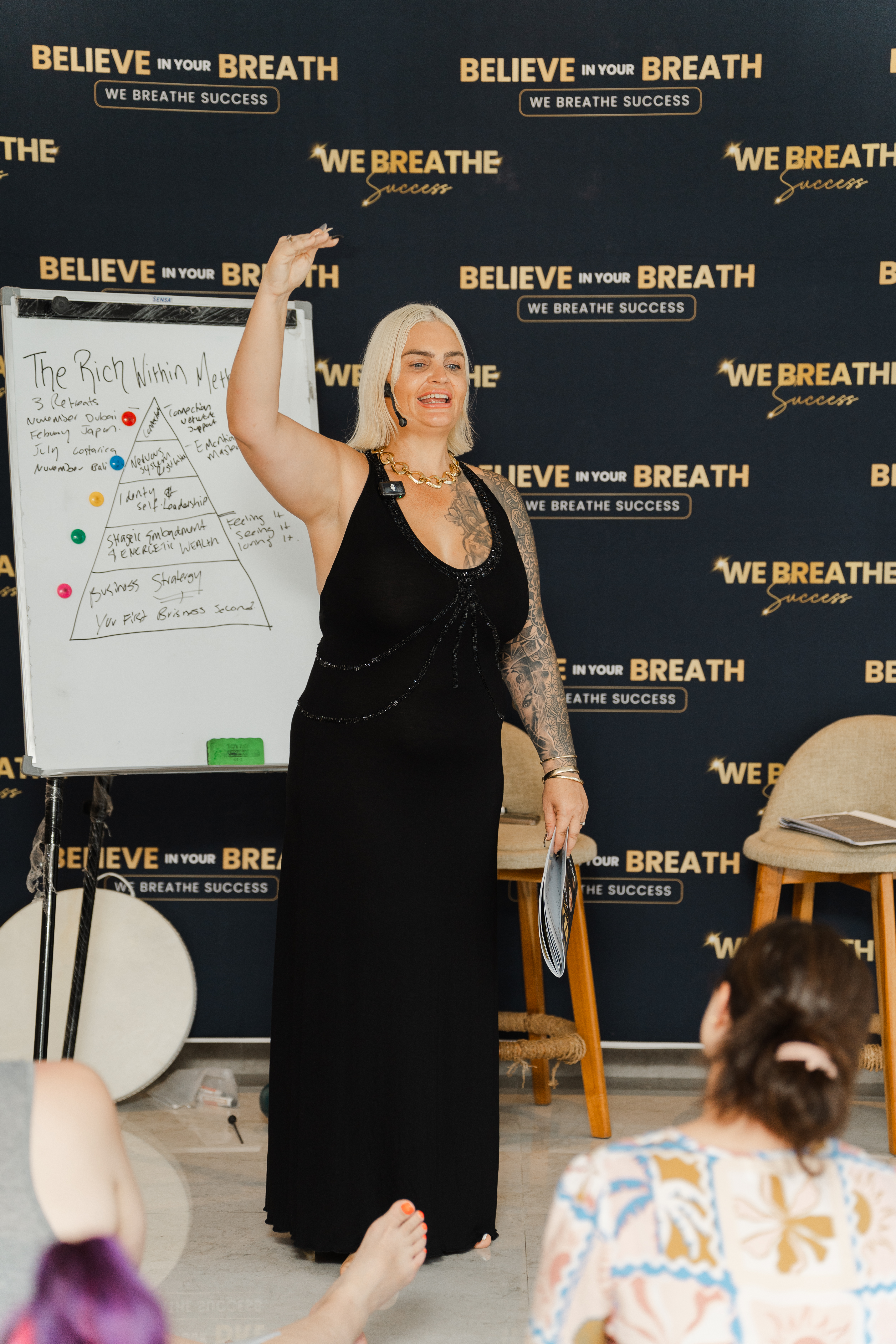 WBS breathwork and leadership experience